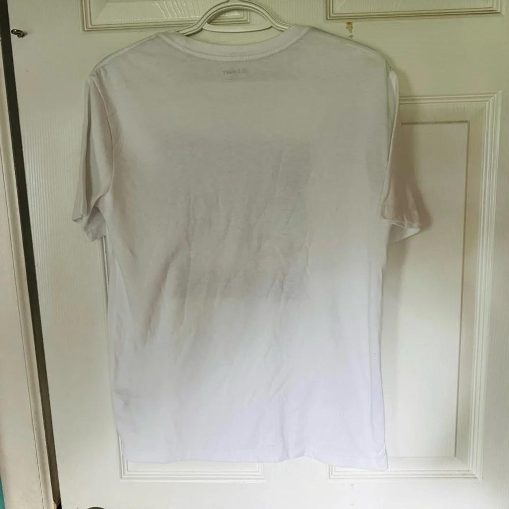 Old Navy Boys White Tee with‎ Sunset Graphic Size XXL 18